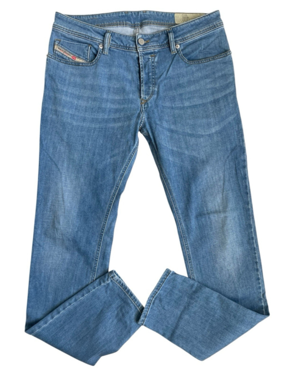 Diesel Sleenker Jeans Mens 32x32 Blue Slim Skinny Stretch 086AK